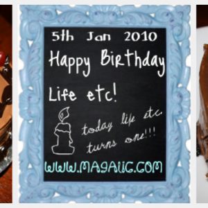 Magalic.com first anniversary