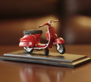 little red vespa