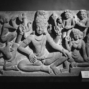 Sculptures at the Chhatrapati Shivaji Maharaj Vastu Sangrahalaya