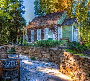 decorate a small garden