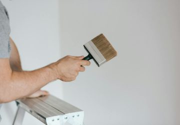painting the rooms in a house